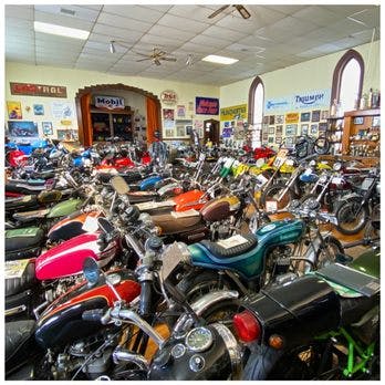 Bikes at Any Sunday Motorcycle Museum